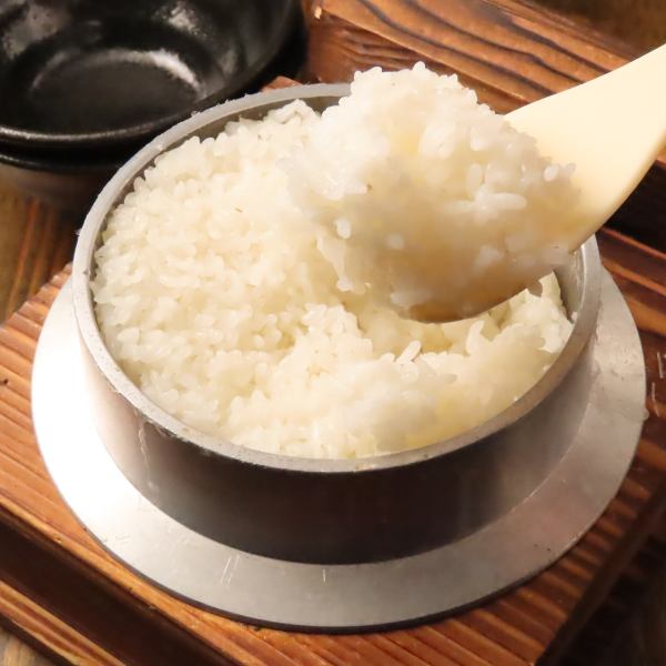 こだわりの『釜炊きご飯』はご飯のお供♪