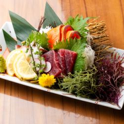 お造り３点盛り合わせ