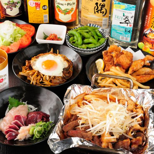 《歓送迎会や忘新年会に！》【コスパ◎】自慢の鶏を中心人気メニュー盛り沢山⇒3000円