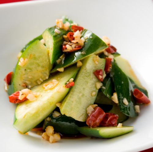 Sichuan-style refreshing spicy cucumber