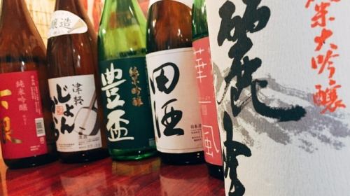 Excellent compatibility with Hamayaki! Hirosaki's sake and commitment shochu