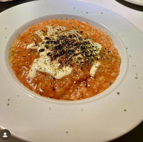 tomato cheese risotto