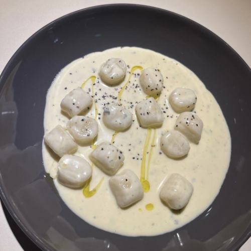 Gorgonzola cheese gnocchi