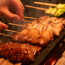 串焼き盛り合わせ　5本