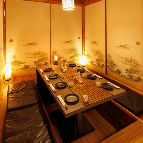 Complete private room wrapped in Japanese