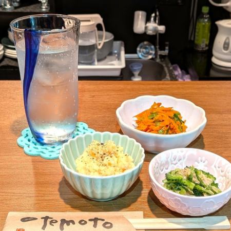 ≪サクッと飲みたい時はぜひ当店へ♪≫【タコハイセット（税込780円）】タコハイ1杯+お料理3品！
