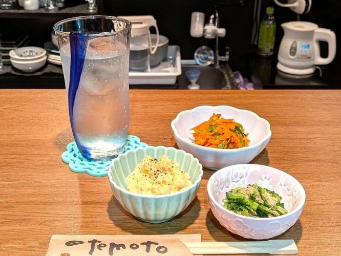 《想喝点小酒的话就来本店吧♪》【Takohai套餐（含税780日元）】1个Takohai+3道菜！
