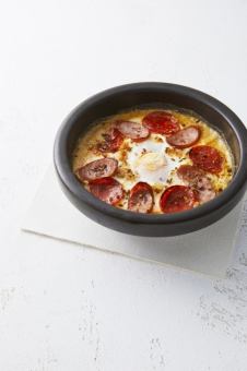 Sausage and pepperoni keema curry doria (1 spicy)