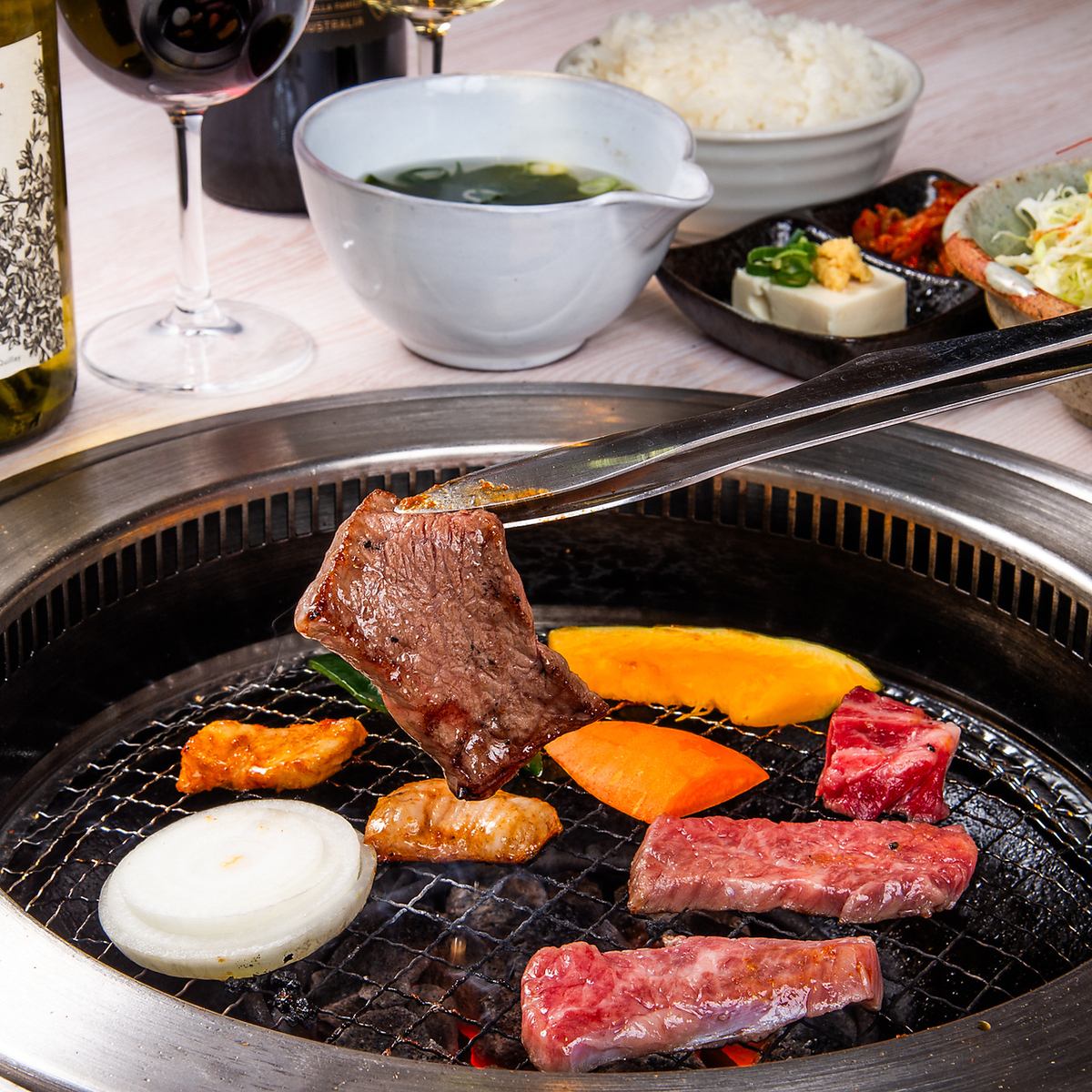 絶品和牛焼肉をリーズナブルなランチセットで楽しめる♪