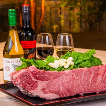 【極上の焼肉体験をあなたに♪】肉屋直営の極上肉を堪能♪特別な日に”六大将軍贅沢コース”