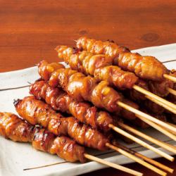 Chicken Skin Wrapped Skewers (1 pc)