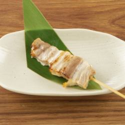 Pork belly skewer (1 piece)/Pork tongue skewer (1 piece) each