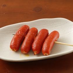 Red sausage skewer (1 skewer)