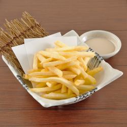 Anchovy fries/garlic fries each