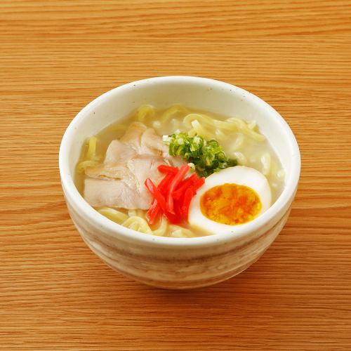 Chicken white soup mini ramen