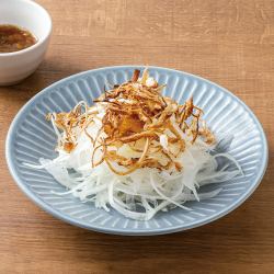 サクふわ食感が美味しい 新玉オニスラ