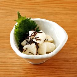 長芋の塩昆布和え