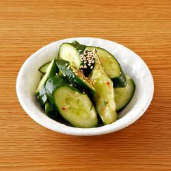 ザクッとスタミナきゅうり/なすの浅漬け/無限ピーマン 各
