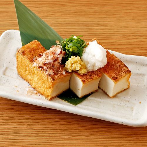 炭烤油炸豆腐