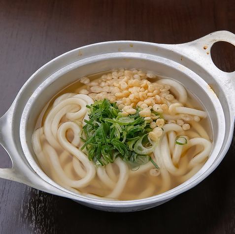 〆のうどん