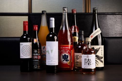 お肉にピッタリのお酒たち