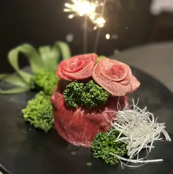 大切な方のお祝い・大切な方に感謝を込めて～櫻肉ケーキ～