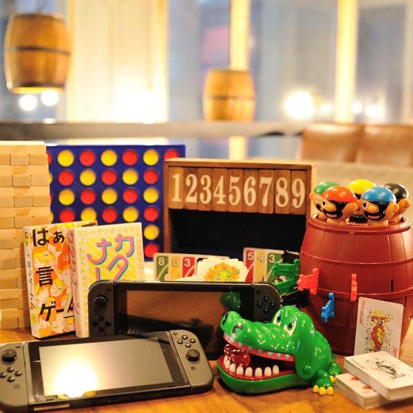 [Fully equipped with entertainment items that are perfect for any party♪] We have a wide selection of popular video games, card games, party items, darts, and more♪ We also have microphones, screens, and other equipment to liven up your party! We have a lot of experience with private parties, so please feel free to contact us◎