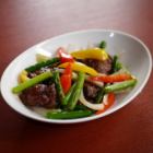 Stir-fried beef tenderloin and onion with XO sauce