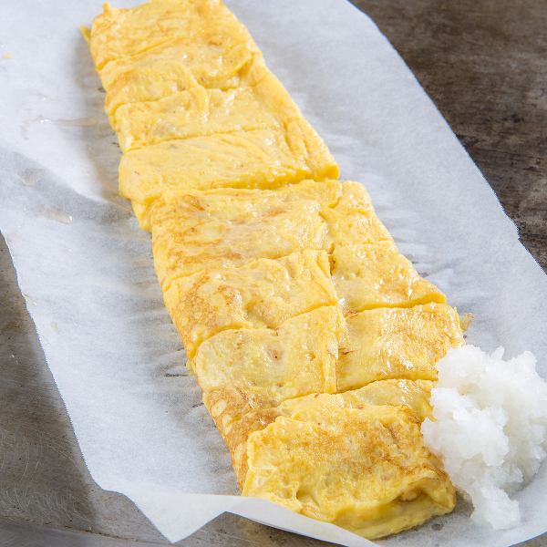 [Recommended by the manager ◎] Teppanyaki rolled omelet 480 yen (tax included)