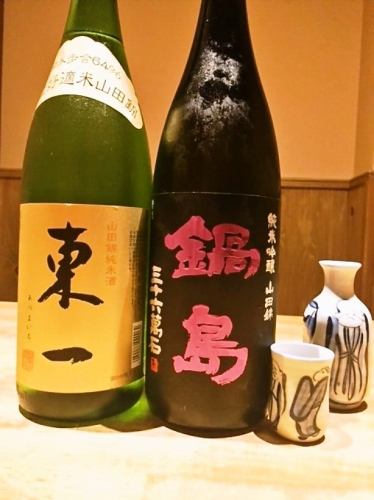 店長オススメ!!【鍋島　純米吟醸　山田錦/東一　純米酒　山田錦】