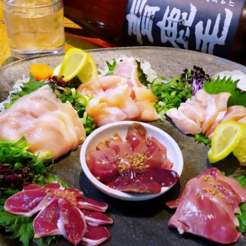 鮮度抜群の鶏料理♪厳選仕入れの宮崎鶏を当店でご堪能下さいませ！