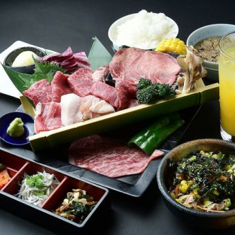 《平日限定ランチ／ティードリンクバー付◎》【鉢屋の贅沢#バンブーセレブランチ】
