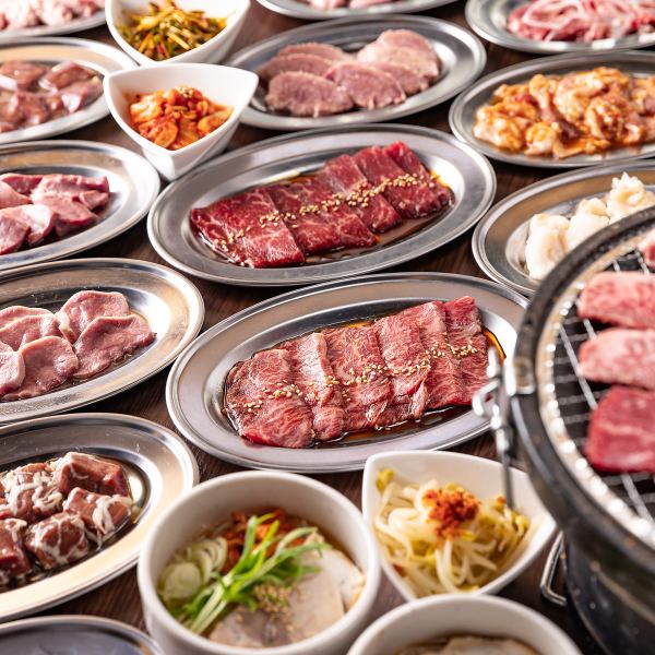 自慢のお肉はどれも鮮度抜群！