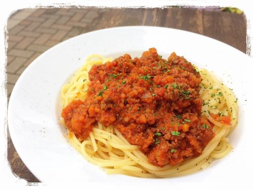 Meat sauce pasta
