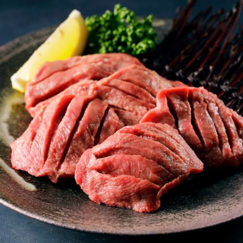 厚切り牛タンを堪能