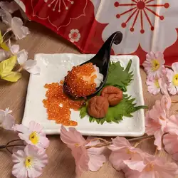 いくら梅おろし