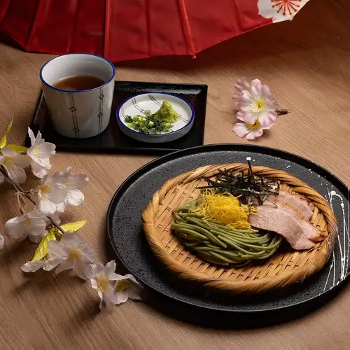 鴨ロース茶そば