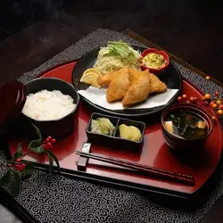 白身魚のフライ定食