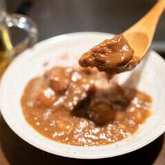 牛すじカレー定食
