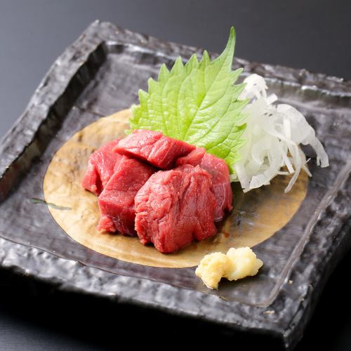 horsemeat sashimi fillet