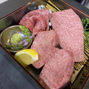 【송신년회에 최적◎】마츠자카규 포함한 희소 부위 6종 모듬 호화 2H 음료 무제한 16품 11000엔(부가세 포함)