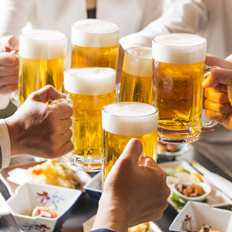 ご宴会で大活躍の飲み放題付きコース☆ご予約下さい♪