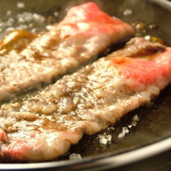 ≪Sukiyaki≫Top-quality Sanda beef/Sukiyaki course 5,800 yen