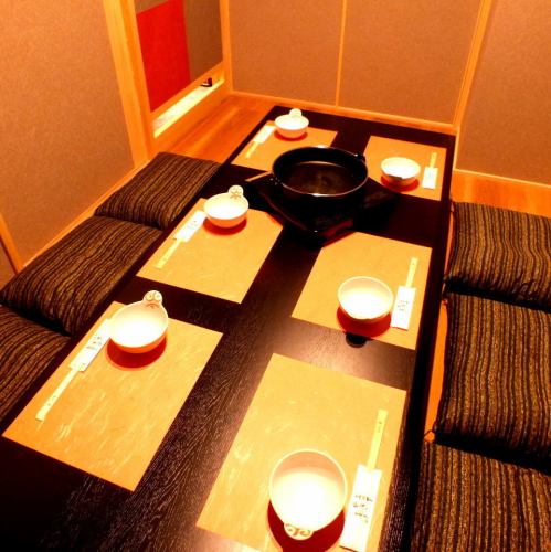 【宴會】完整的私人房間·挖榻榻米房間