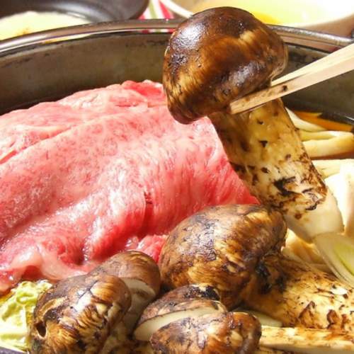 Seasonal recommendation! Tamba matsutake mushrooms