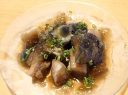 ~Cold~ Simmered Chiraga and Eggplant