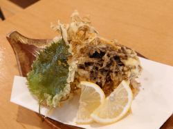 ~Hot~ Mozuku seaweed tempura