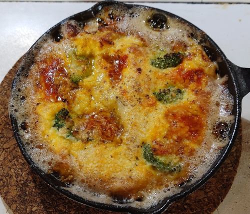 Parmesan Omelette with Plenty of Mushrooms