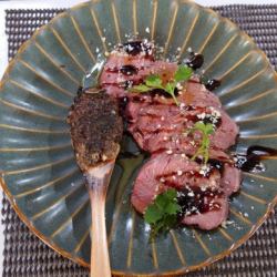 お刺身風　くるみ焼き味噌添え