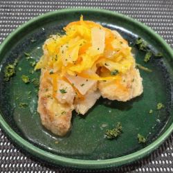 鲜鱼和白菜的南蛮渍，带有味噌的香气